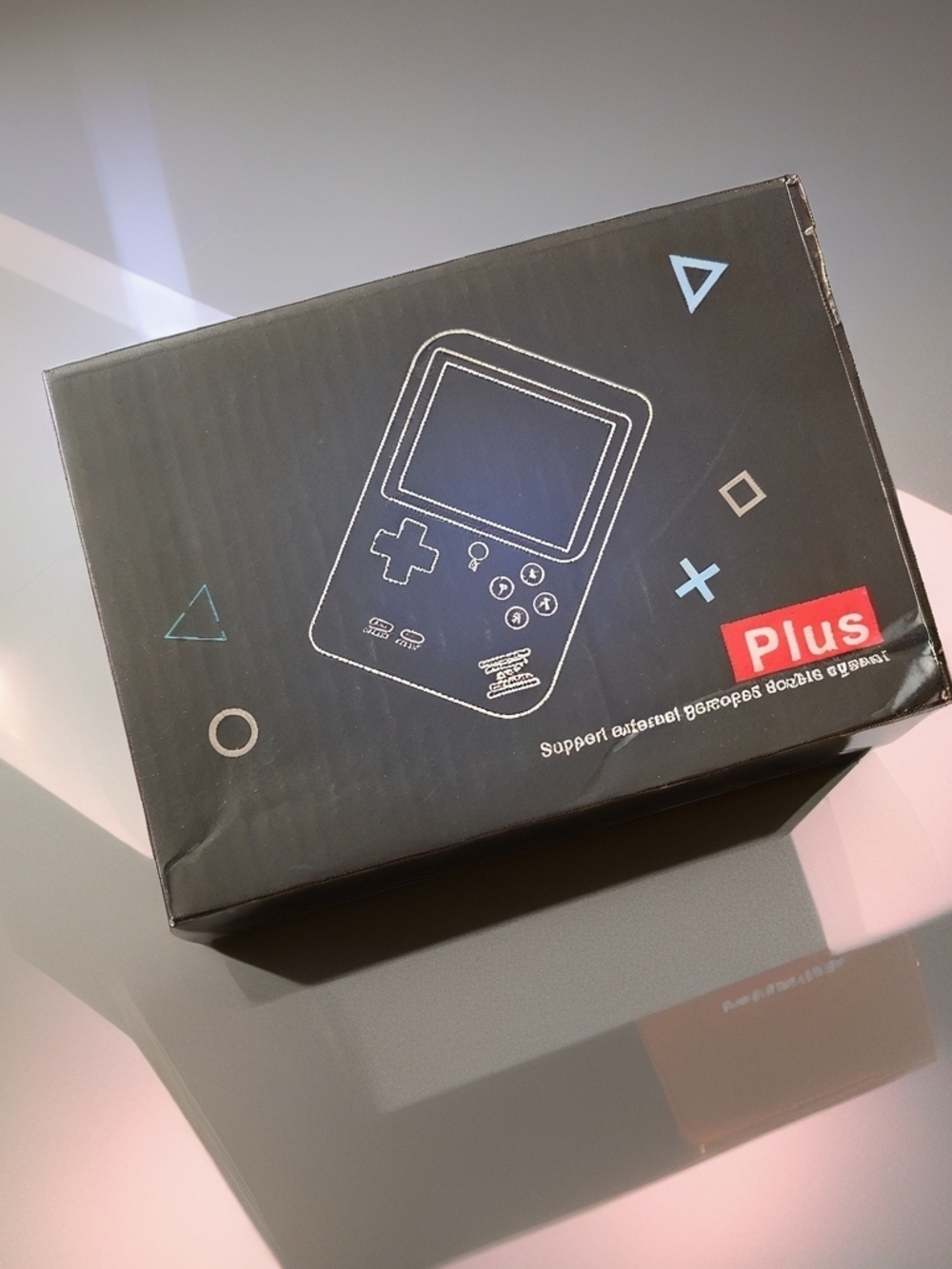 Retro Handheld Gaming Console - Black